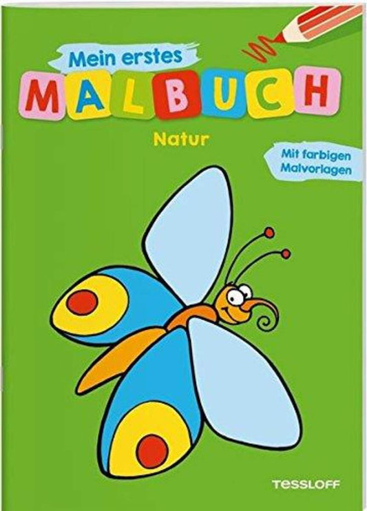 Tessloff Mein erstes Malbuch - Natur: Fröhliche Motive
