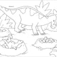 Tessloff Mein schönstes Malbuch. Dinosaurier