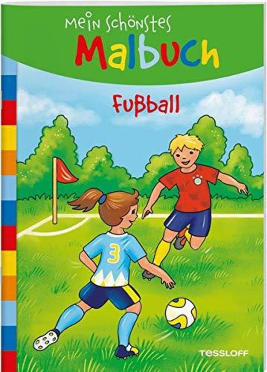Tessloff Mein schönstes Malbuch. Fußball