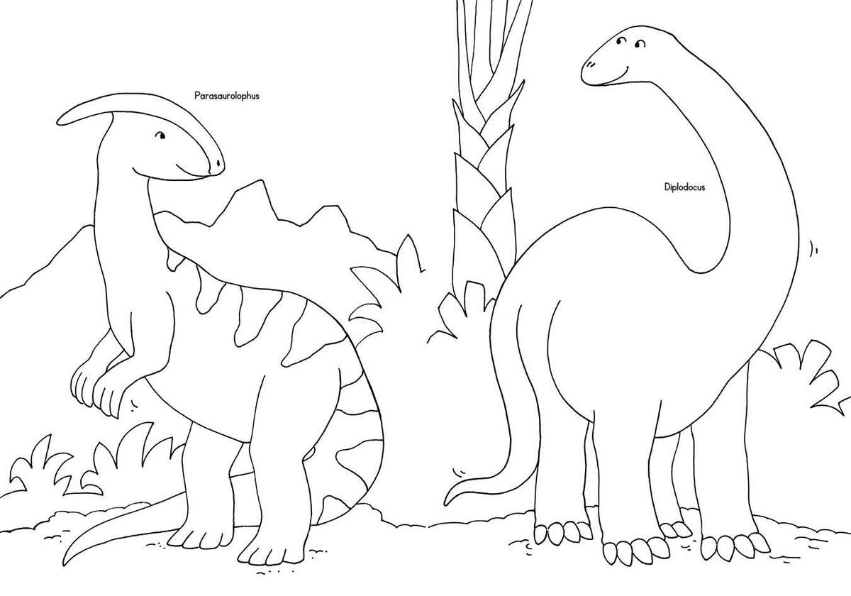 Tessloff Metallic-Sticker Malbuch. Dinosaurier