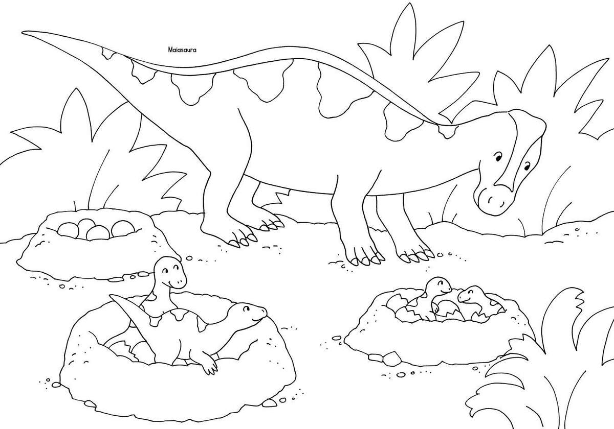 Tessloff Metallic-Sticker Malbuch. Dinosaurier