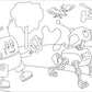 Tessloff Metallic-Sticker Malbuch. Roboter: Mit 45 Metallic-Stickern