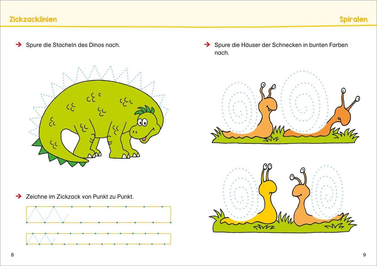 Tessloff Schwünge üben Vorschule