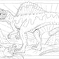 Tessloff Sticker-Malbuch - Dinosaurier: 40 Sticker
