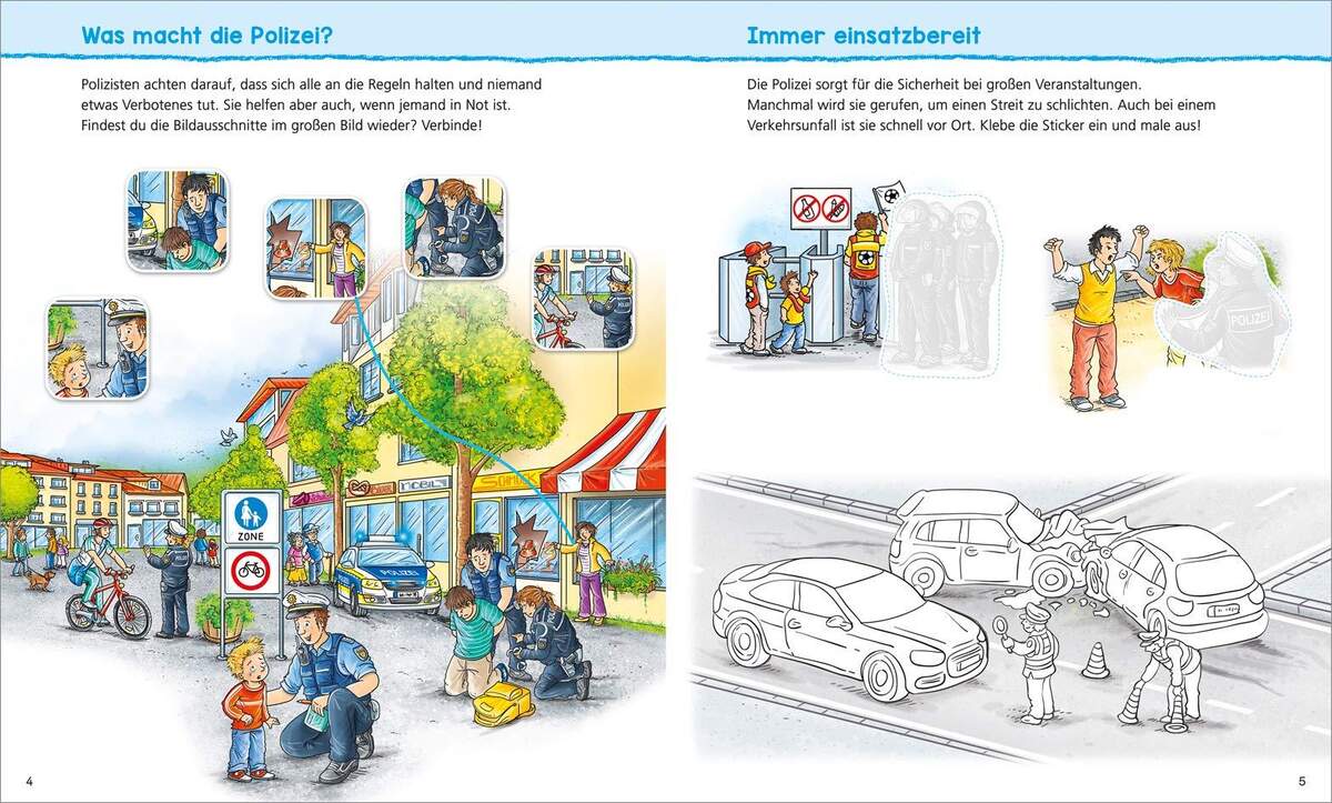 Tessloff WAS IST WAS - Kindergarten: Bei der Polizei