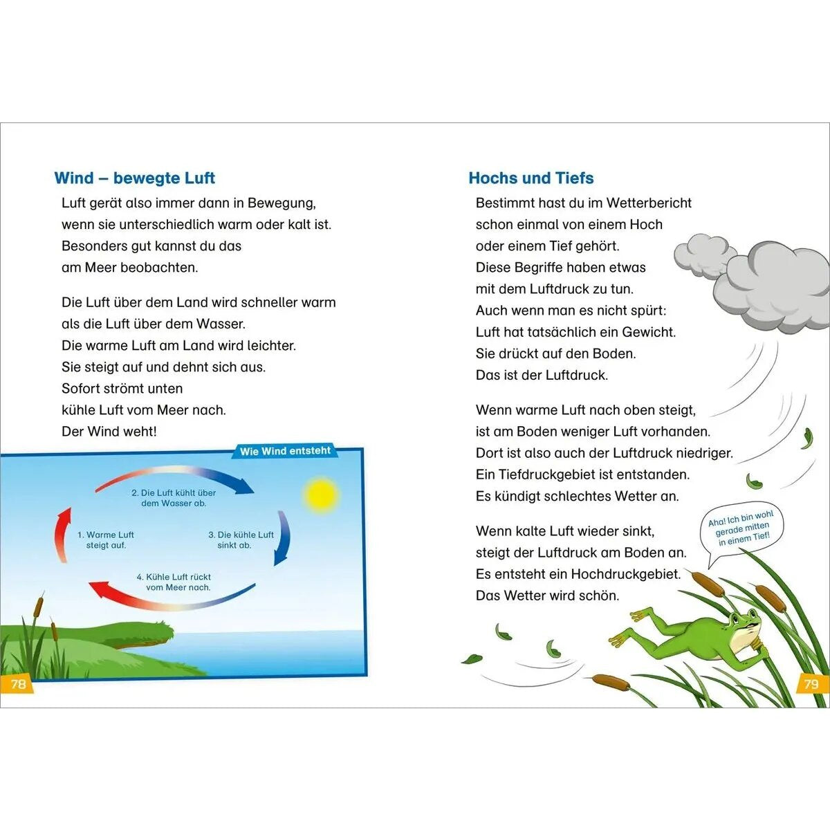 Tessloff WAS IST WAS  Erstes Lesen Doppelband 2. Ozeane/Wetter