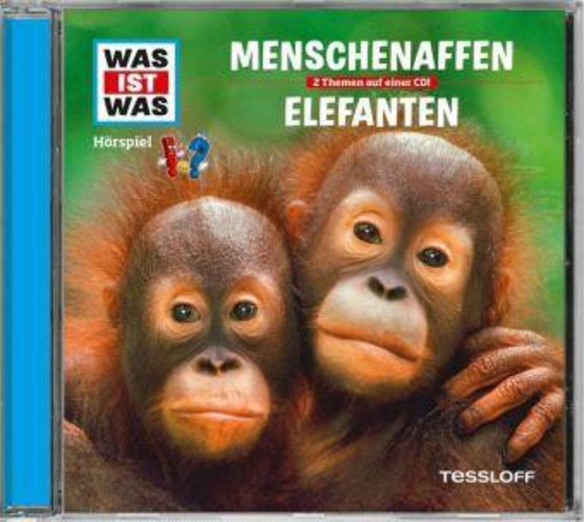 Tessloff WAS IST WAS Hörspiel-CD Menschenaffen / Elefanten