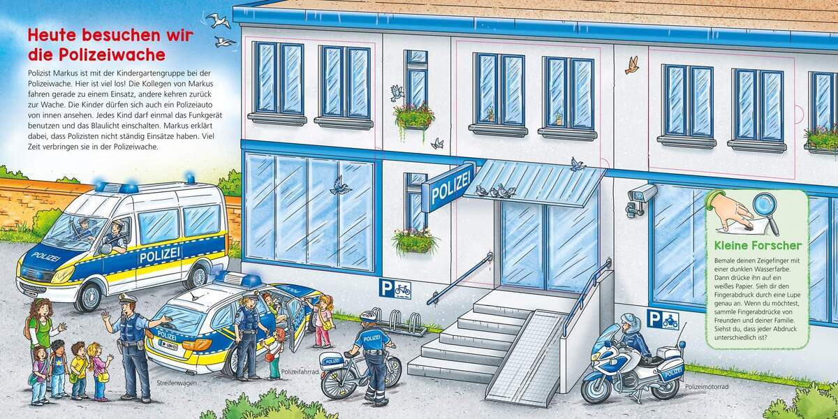 Tessloff WAS IST WAS Kindergarten Band 17. Polizei
