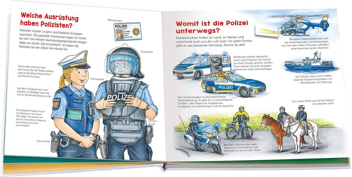 Tessloff WAS IST WAS Kindergarten Band 17. Polizei