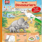 Tessloff Was ist was, Kindergarten - Malen, Rätseln und Stickern bei den Dinosauriern