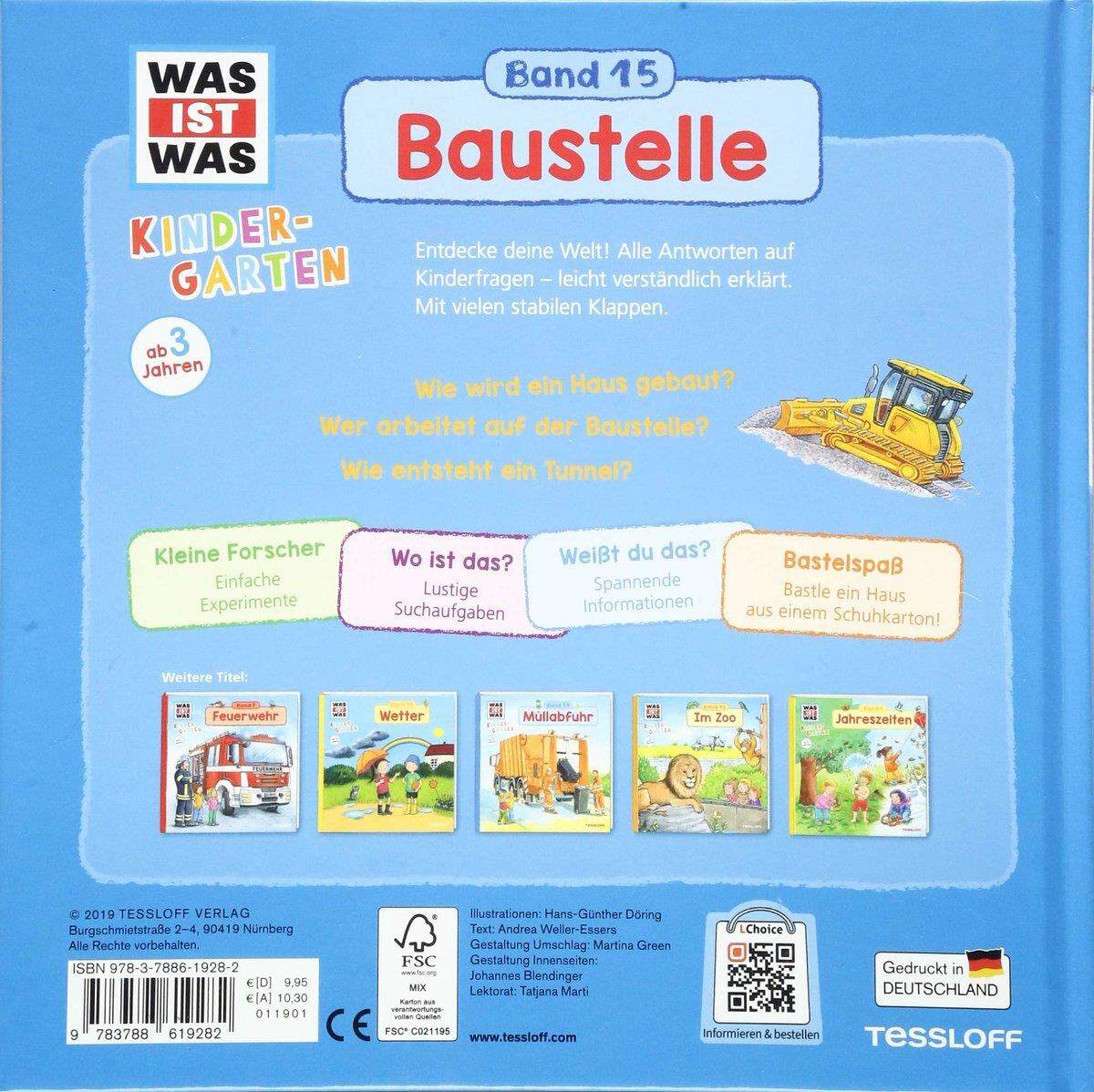 Tessloff WAS IST WAS Kindergarten - Baustelle 15