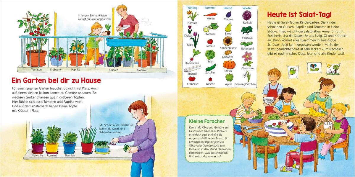 Tessloff WAS IST WAS Kindergarten, Band 19 - Im Garten