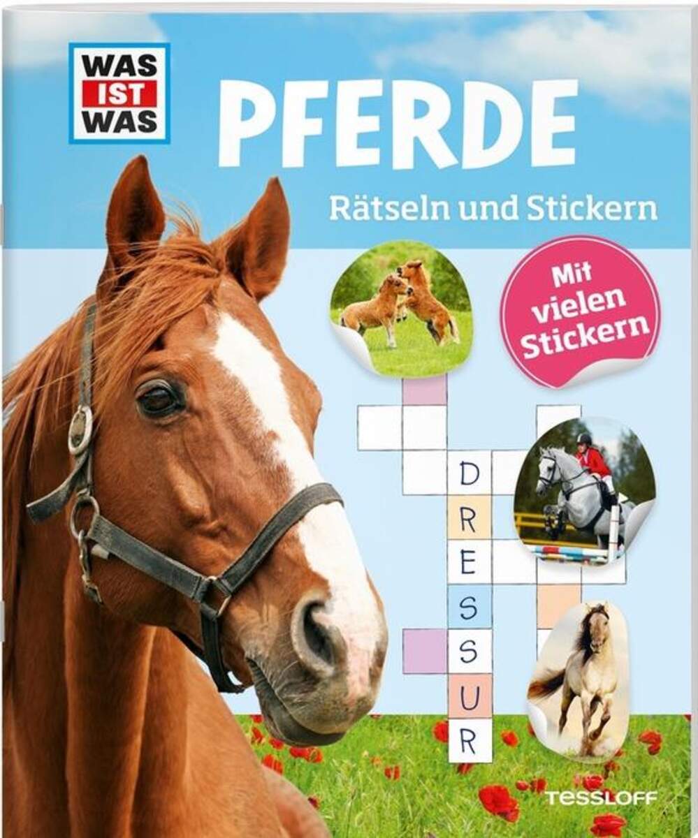 Tessloff WAS IST WAS Rätseln und Stickern. Pferde