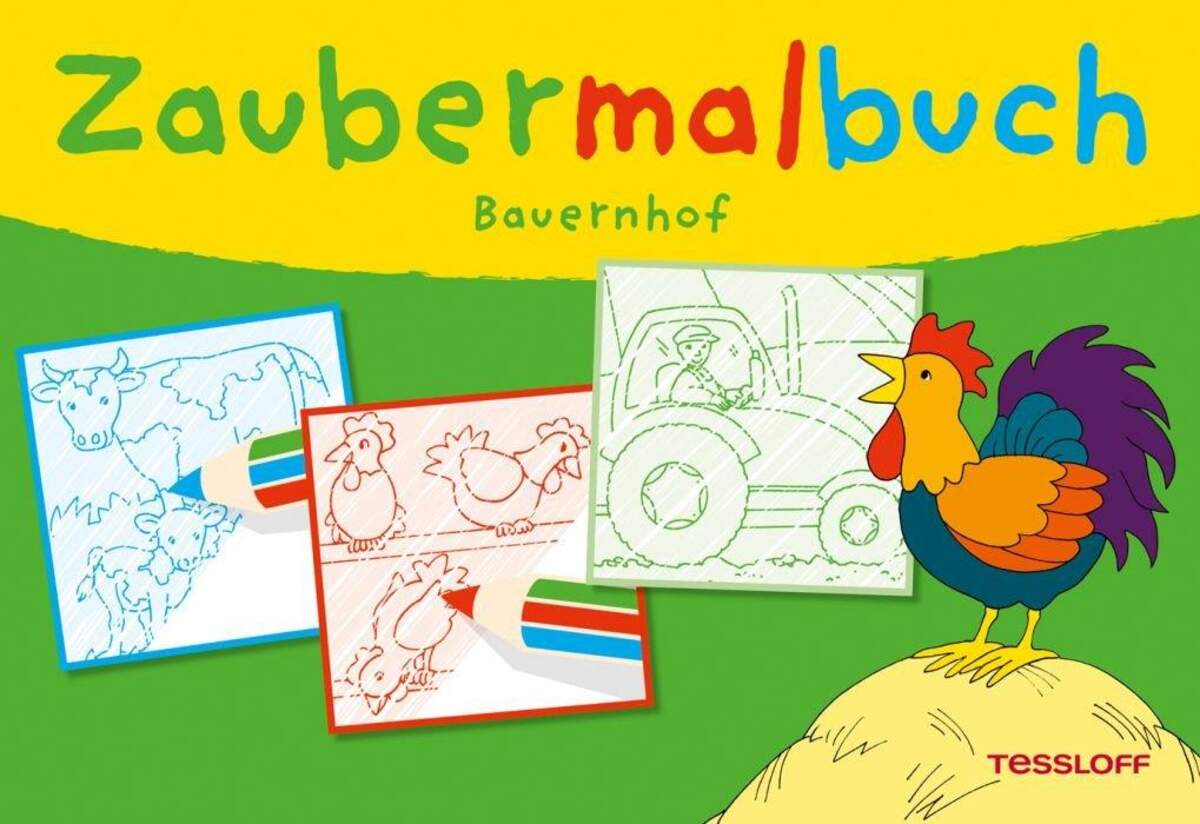 Tessloff Zaubermalbuch Bauernhof