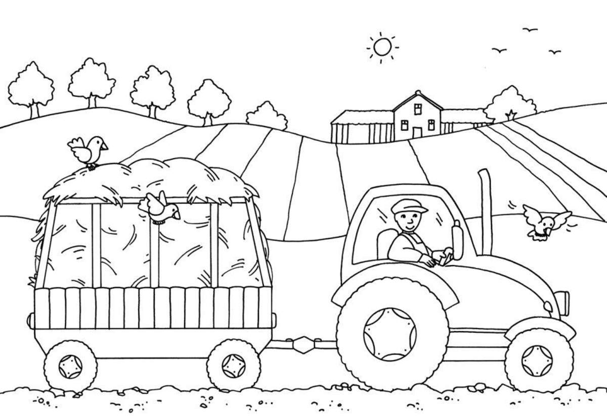 Tessloff Zaubermalbuch Bauernhof