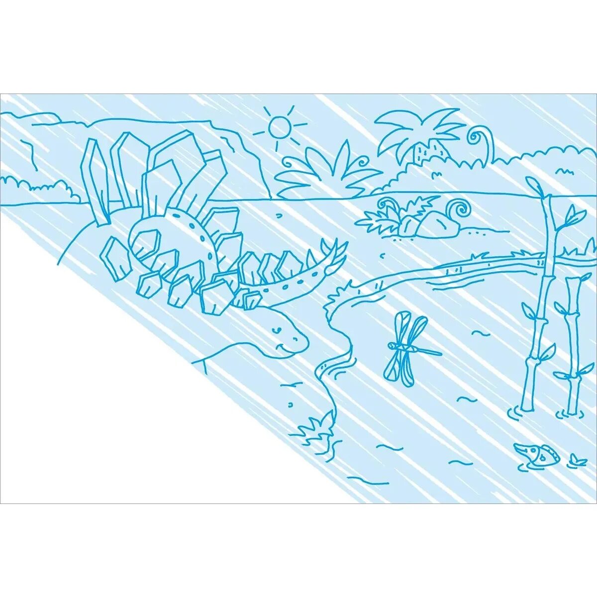 Tessloff Zaubermalbuch. Dinosaurier