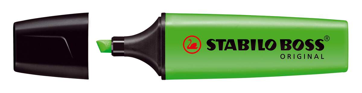 Textmarker - STABILO BOSS ORIGINAL - Einzelstift - grün