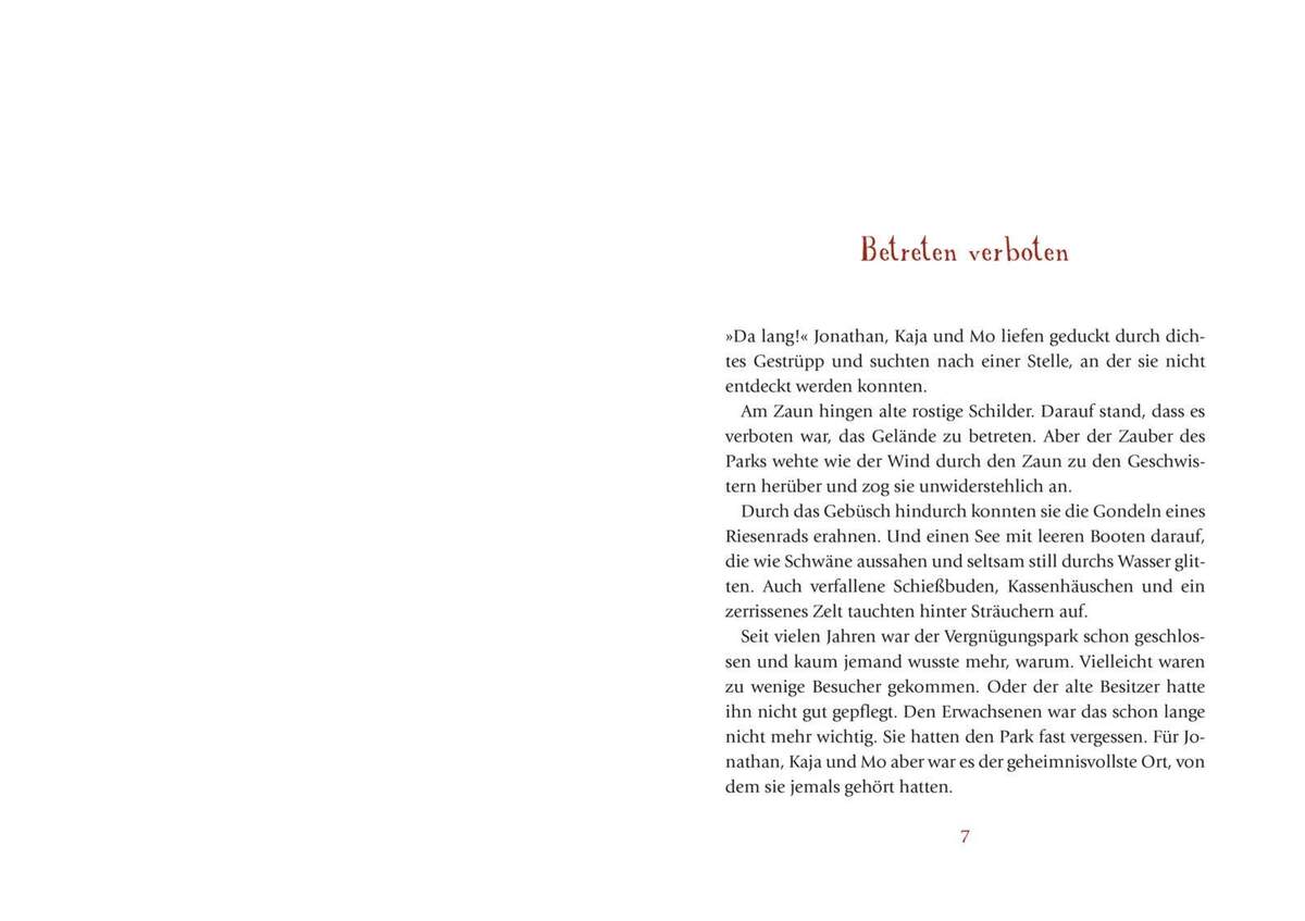 Thienemann Wenn der geheime Park erwacht, nehmt euch vor Schabalu in Acht