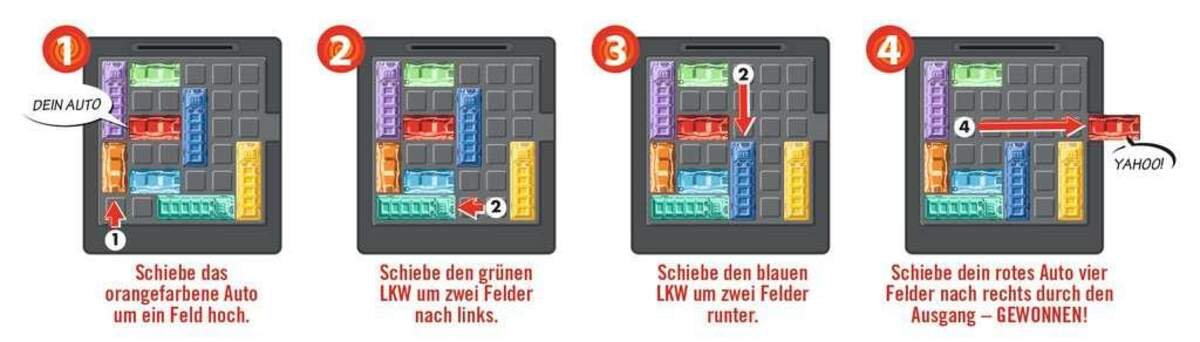 ThinkFun Rush Hour - Das geniale Stauspiel und bekannte Logikspiel