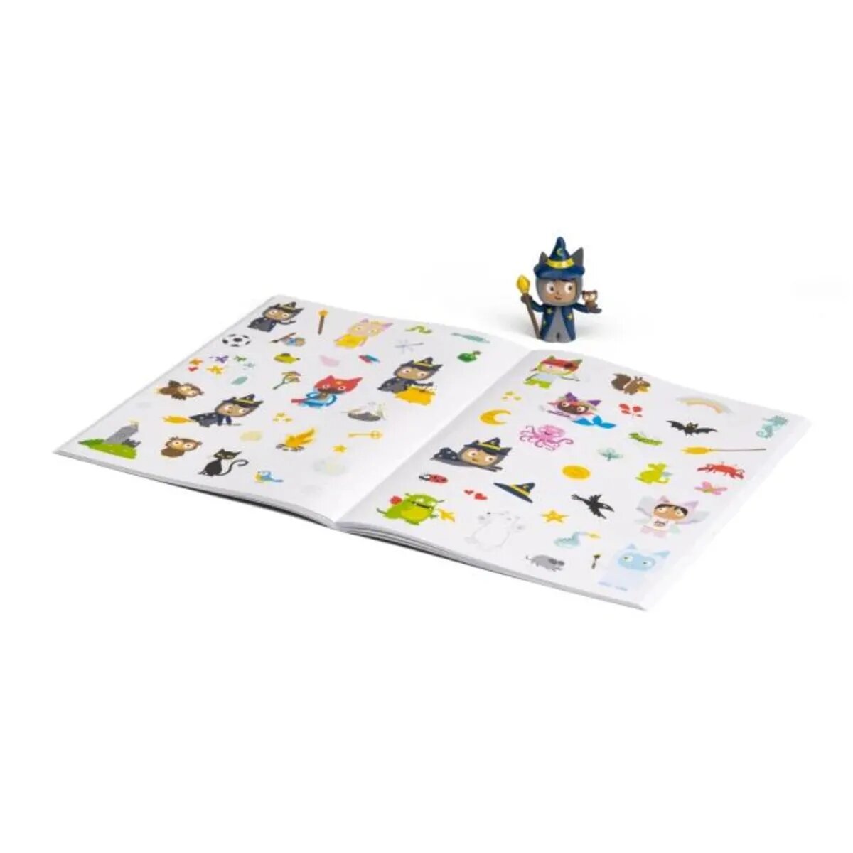 tonies® Zubehör - Ein magisches Malbuch + Kreativ-Tonie Zauberer - Freundschaftstag im Zauberwald