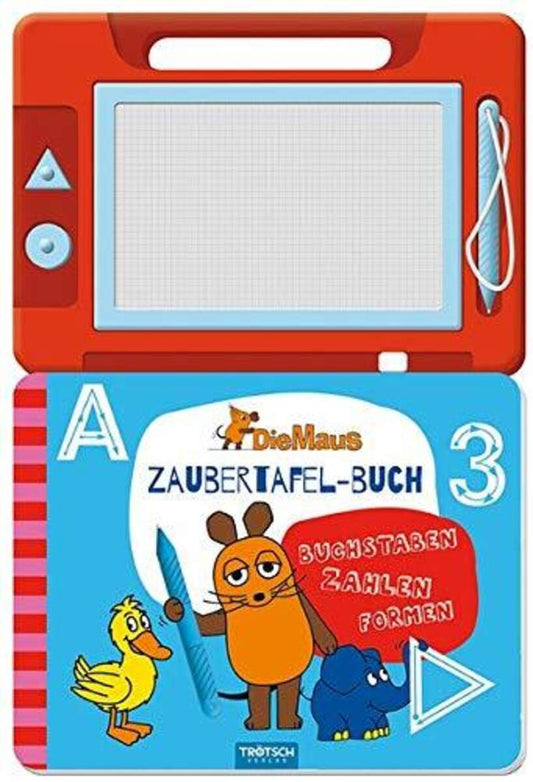 Trötsch Die Maus - Zaubertafel-Buch, 12 Seiten