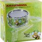 Vedes Boogie Bee Marschtrommel mit 2 Trommelstöcken