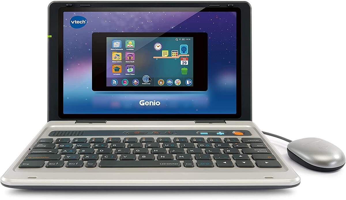 VTech Genio Lernlaptop – Lerncomputer mit Internetzugang
