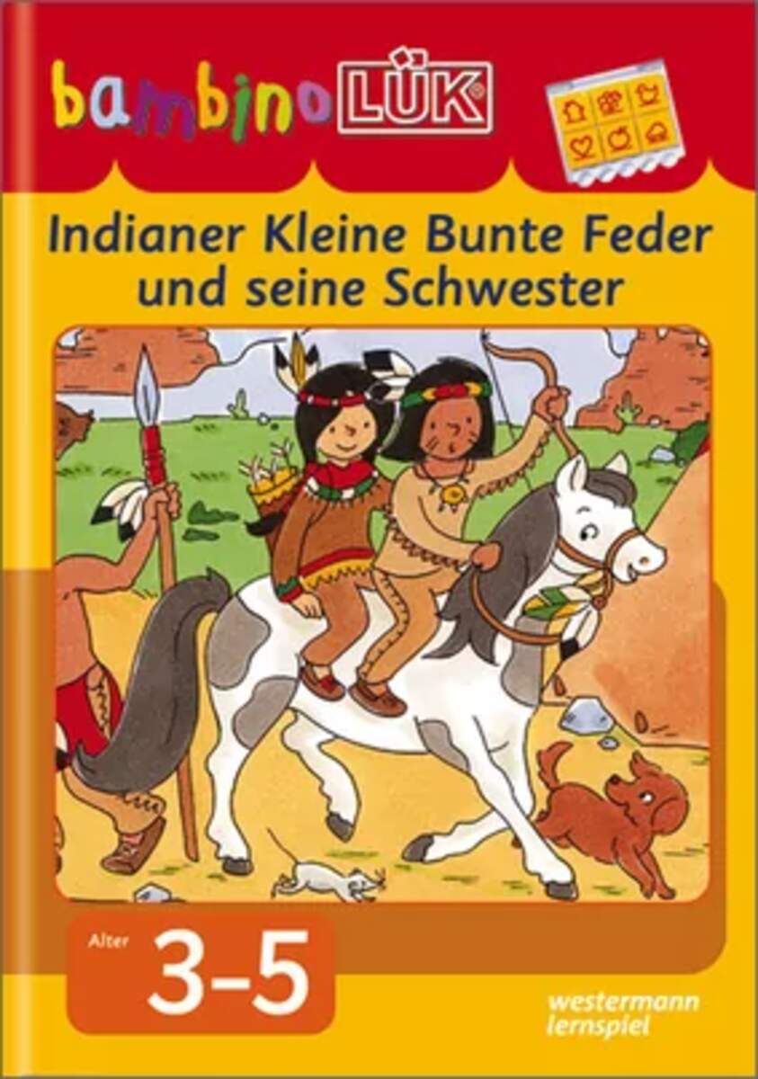 Westermann bambinoLÜK - Indianer: Kleine Bunte Feder und seine Schwester