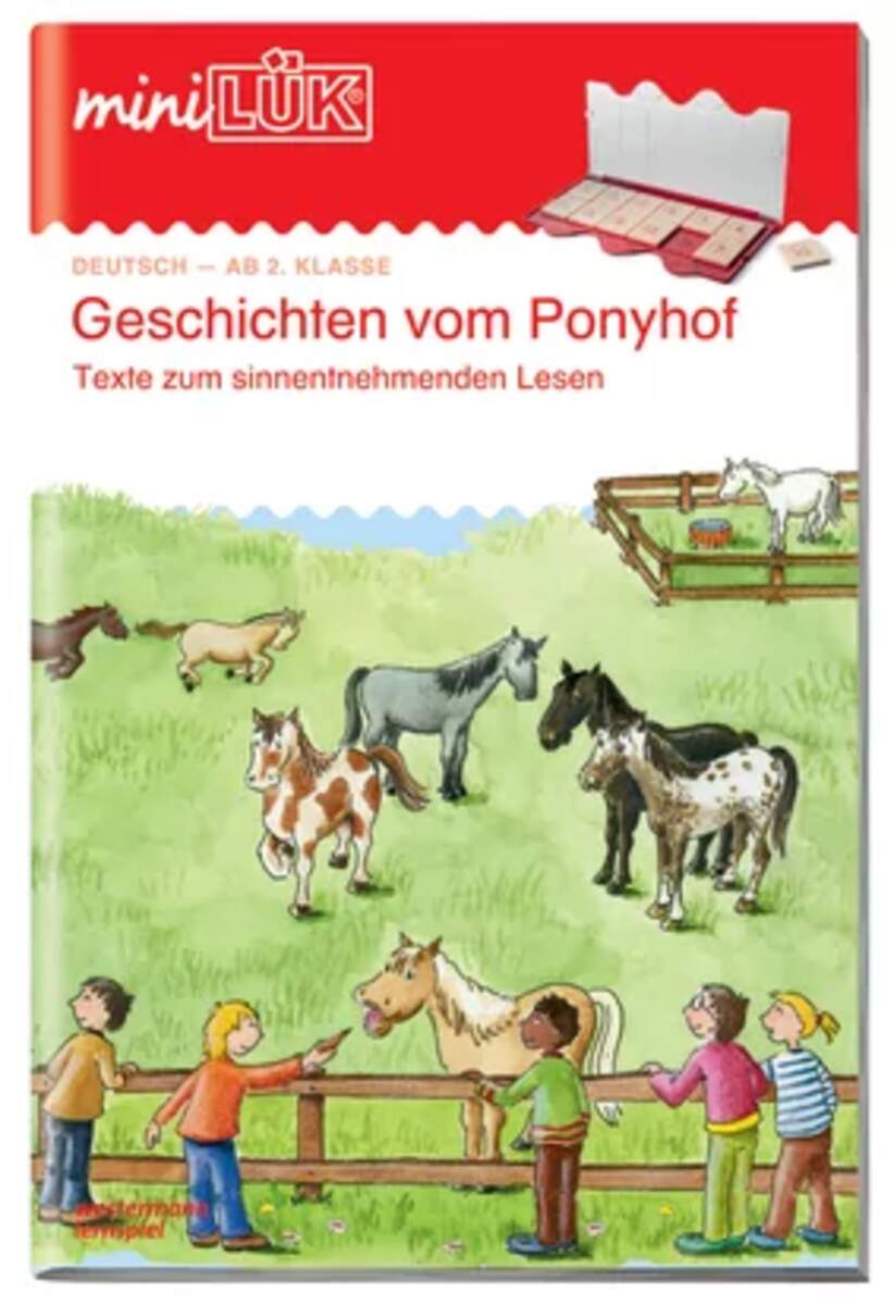 Westermann miniLÜK Deutsch: Geschichten vom Ponyhof