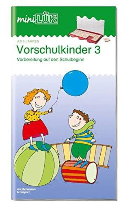 Westermann miniLÜK Vorschulkinder 3 - Vorbereitung Schulbeginn