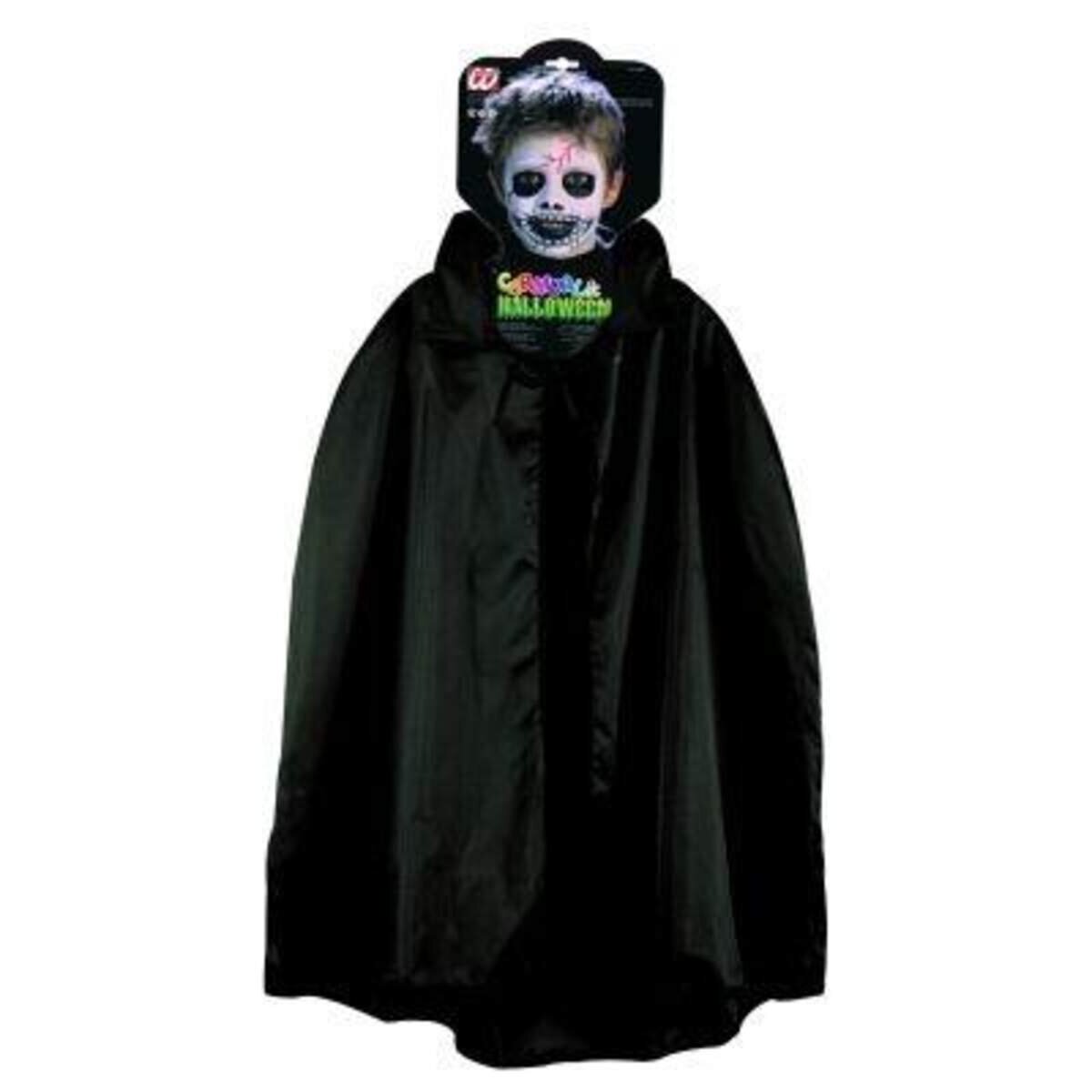 Widmann Umhang für Kinder, ca. 90cm, schwarz