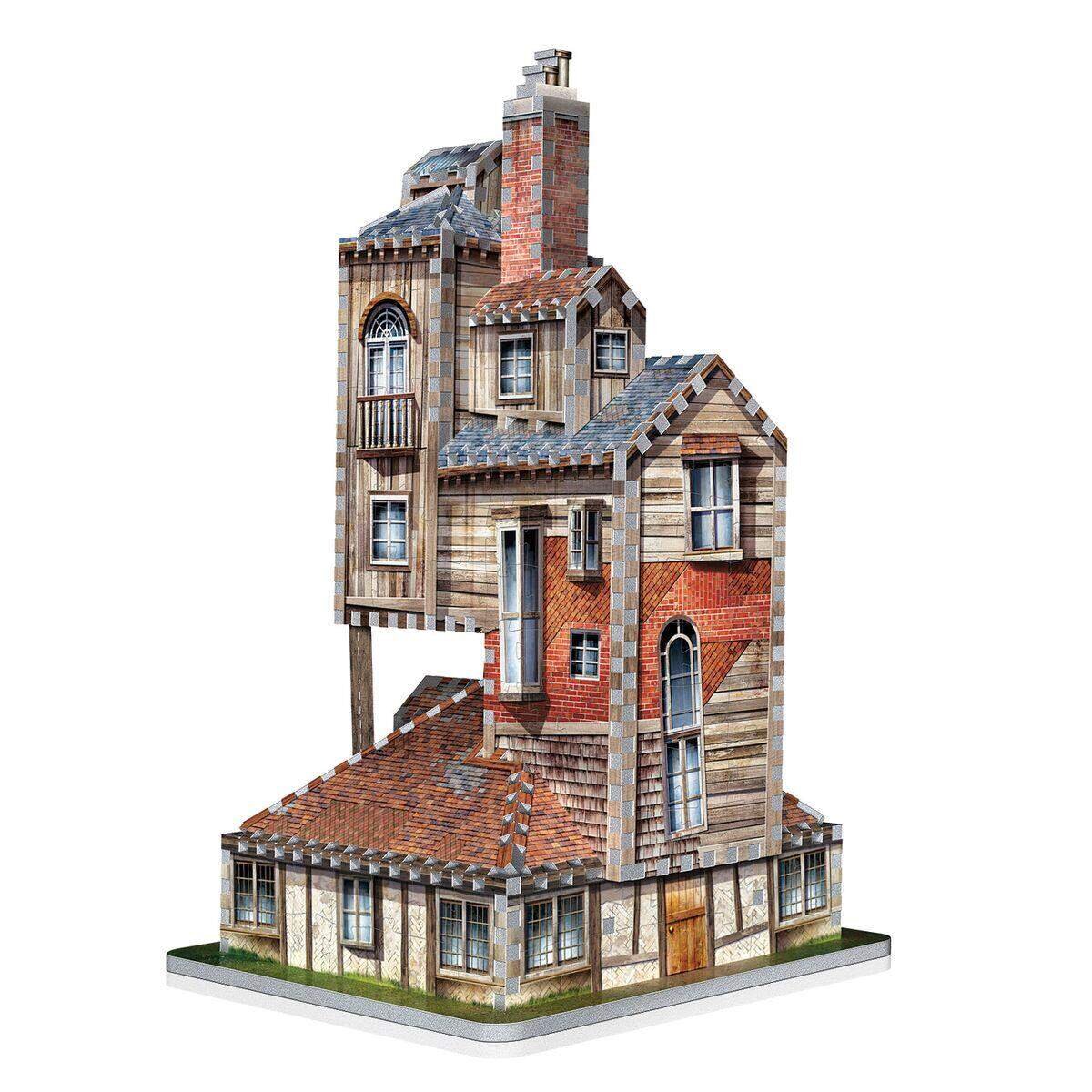 Wrebbit 3D Puzzle Harry Potter™ - Der Fuchsbau: Haus der Familie Weasley, 415 Teile