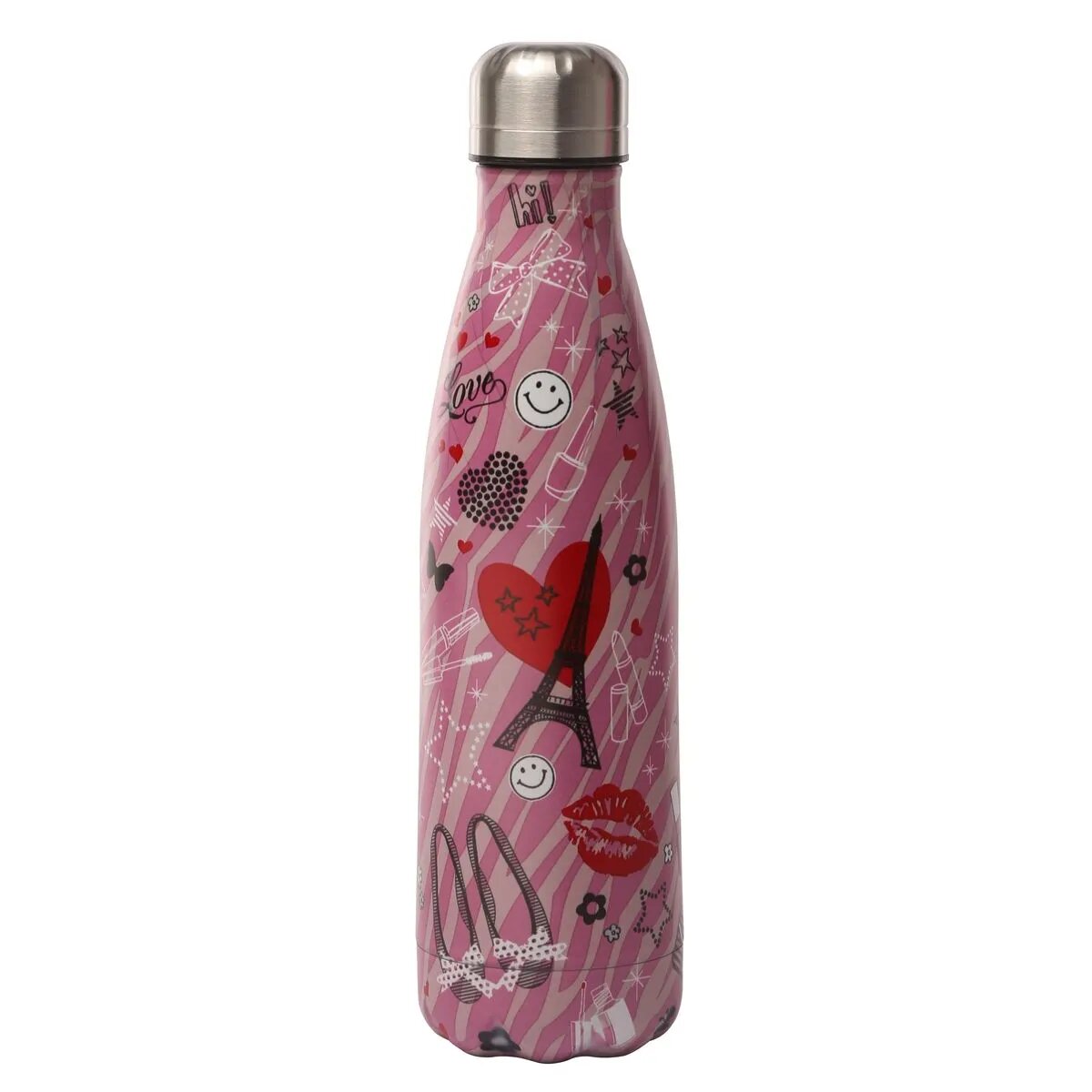 Xanadoo Edelstahl Trinkflasche Girl's Stuff, 500 ml